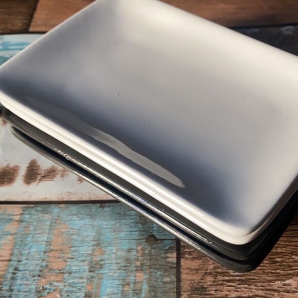 Custom, Hubby & Wifey, Ceramic Bath Trinket Tray, NEW - Picture 6 of 8